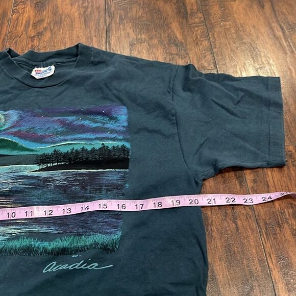 ACADIA NATIONAL PARK VTG t shirt Bar Harbor MAINE Hanes beefy -T Tee Large 1992 - Picture 10 of 11